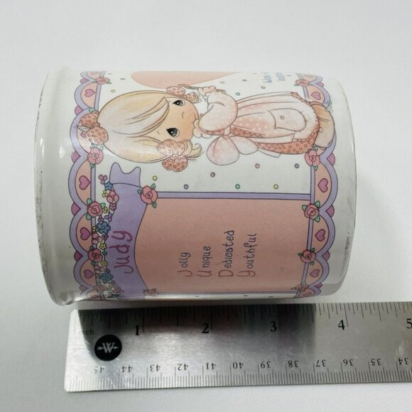 Precious Moments Enesco Judy Mug  Mother Women Girl Name Meaning Personalized - Picture 10 of 12